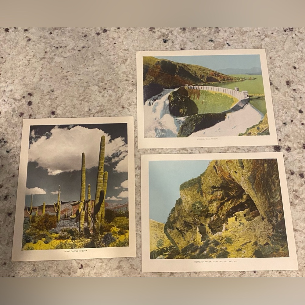 Vintage prints of Arizona